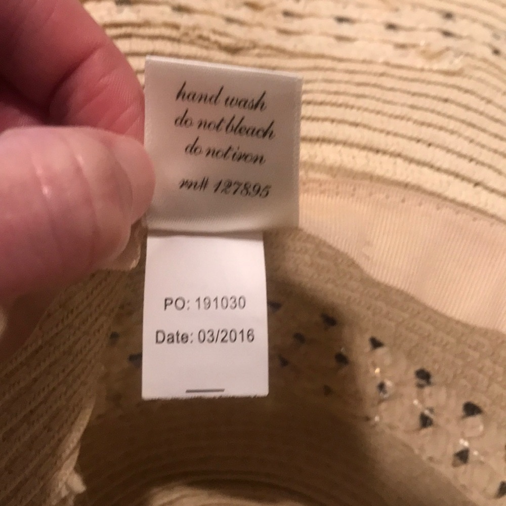 100% paper floppy sun hat - Picture 5 of 8